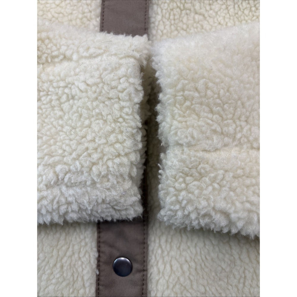 Madewell Cream Sherpa Jacket - Picture 10 of 16